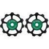 Full Ceramic 11-Speed Jockey Wheels -Bicycle Components Shop C Bear Full Ceramic 11 Speed Jockey Wheels Black