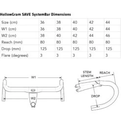 Cannondale HollowGram Save SystemBar Handlebar -Bicycle Components Shop Cannondale HollowGram Save SystemBar Handlebar Black 4