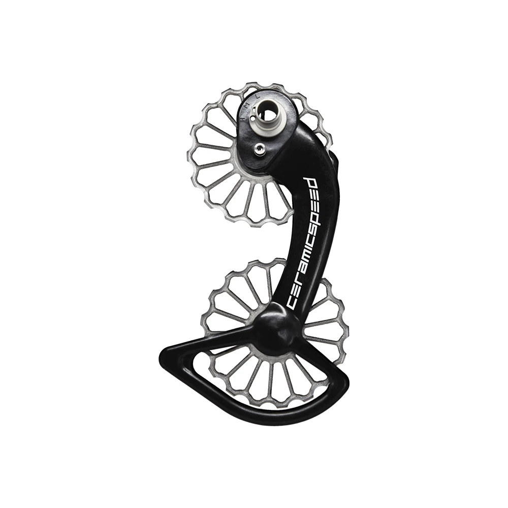 CERAMICSPEED 3D Printed Titanium Oversized Pulley Wheel System For SRAM 10/11 Speed 3 CERAMICSPEED 3D Printed Titanium Oversized Pulley Wheel System For SRAM 10/11 Speed