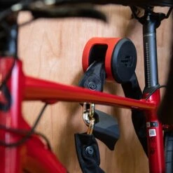 Hiplok Ankr Maximum Security Ground And Wall Anchor -Bicycle Components Shop Hiplok Ankr Maximum Security Ground And Wall Anchor Red 1