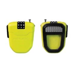 Hiplok FX Wearable Retractable Combination Lock -Bicycle Components Shop Hiplok FX Wearable Retractable Combination Lock Lime