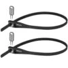 Hiplok Z LOK Armoured Reusable Tie Lock - Twin Pack -Bicycle Components Shop Hiplok Z LOK Armoured Reusable Tie Lock Twin Pack Black