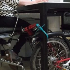 Hiplok Z LOK Combo Armoured Reusable Tie Lock -Bicycle Components Shop Hiplok Z Lok Combo Armoured Reusable Tie Lock Cyan 2