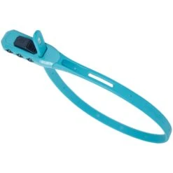 Hiplok Z LOK Combo Armoured Reusable Tie Lock -Bicycle Components Shop Hiplok Z Lok Combo Armoured Reusable Tie Lock Cyan