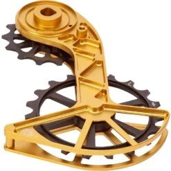 Kolossos SRAM ETap AXS Road Seal Oversized Pulley Cage -Bicycle Components Shop Kogel Kolossos SRAM eTap AXS Road Oversized Pulley Cage Gold 1