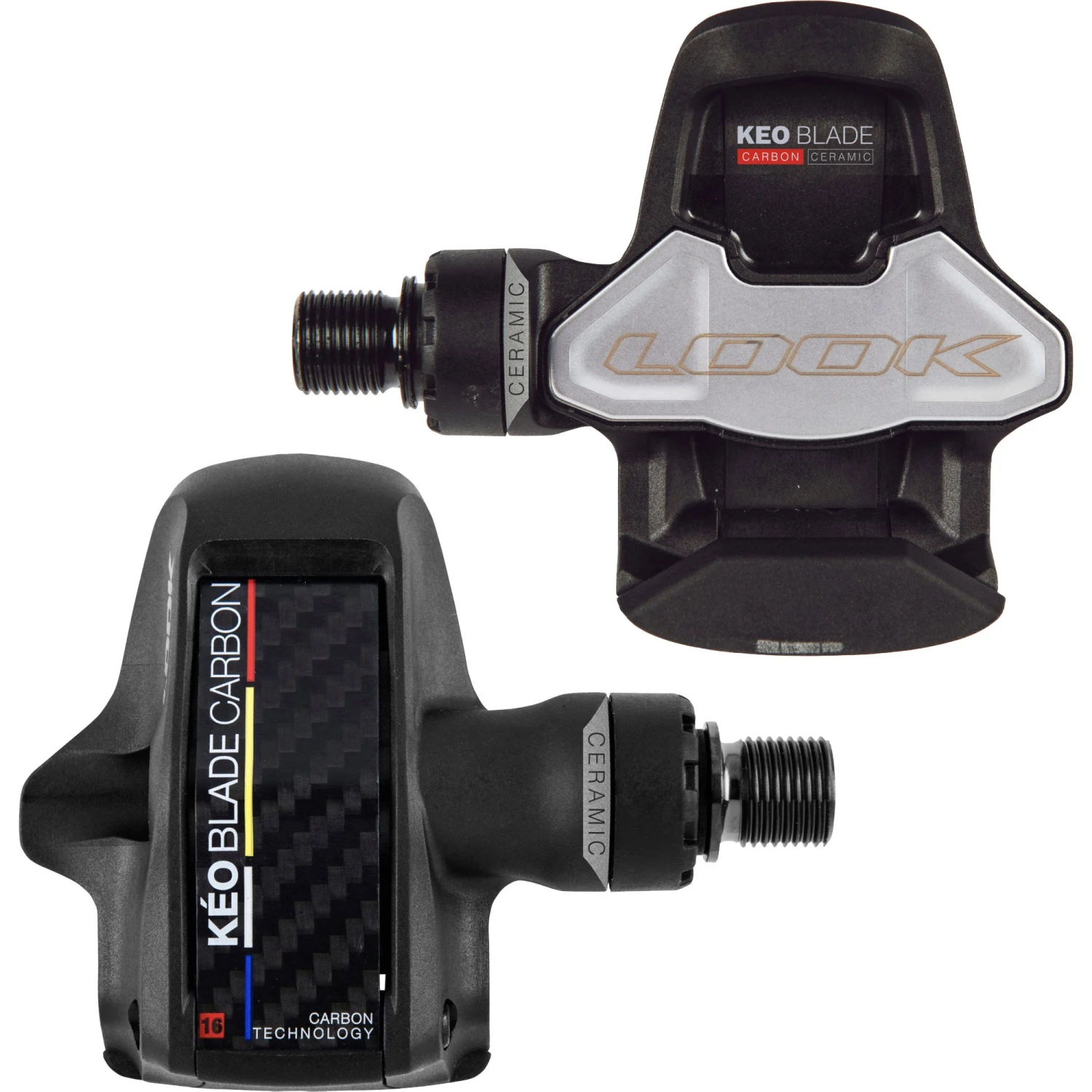 LOOK Keo Blade Carbon Ceramic Cromo Road Pedals 3 LOOK Keo Blade Carbon Ceramic Cromo Road Pedals
