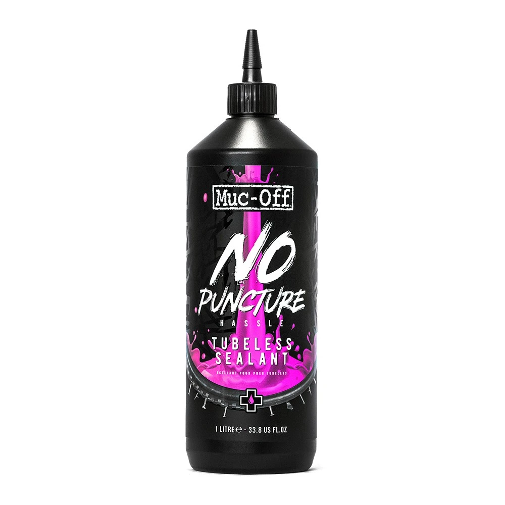 Muc-Off No Puncture Hassle Tubeless Sealant 1 Litre 3 Muc-Off No Puncture Hassle Tubeless Sealant 1 Litre