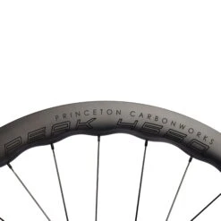 Peak 4550 Carbon Ti Disc Wheelset 15 Peak 4550 Carbon Ti Disc Wheelset -Bicycle Components Shop Princeton CarbonWorks Peak 4550 Carbon Ti Disc Wheelset Black 5