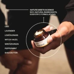 1000mg CBD Muscle And Joint Balm - 50ml -Bicycle Components Shop Puresport 1000mg CBD Muscle and Joint Balm 50ml Brown 2