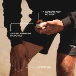 1000mg CBD Muscle And Joint Balm - 50ml -Bicycle Components Shop Puresport 1000mg CBD Muscle and Joint Balm 50ml Brown 3