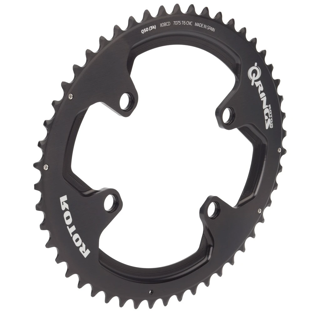 Rotor ALDHU And Shimano 9100/8000 Q Outer Chainring 110BCD 4 Rotor ALDHU And Shimano 9100/8000 Q Outer Chainring 110BCD - Image 2