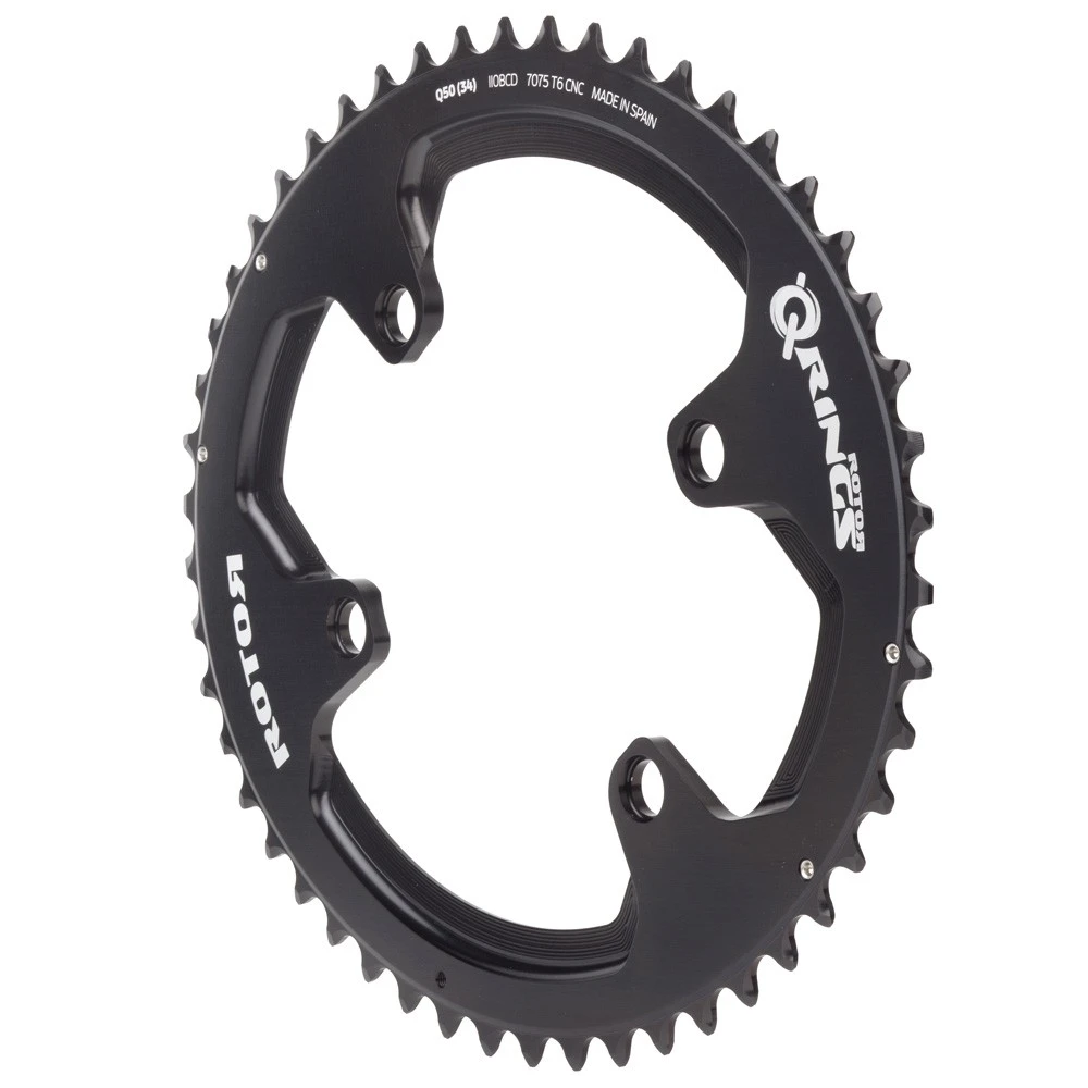 Rotor ALDHU And Shimano 9100/8000 Q Outer Chainring 110BCD 5 Rotor ALDHU And Shimano 9100/8000 Q Outer Chainring 110BCD - Image 3