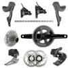 SRAM Rival ETap AXS 2X 10-30t Flat Mount HRD Powermeter Groupset -Bicycle Components Shop SRAM Rival eTap AXS 2X 10 30t Flat Mount HRD Powermeter Groupset Lunar