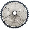Shimano SLX CS-M7100 12-Speed Cassette -Bicycle Components Shop Shimano CS M7100 SLX 12 Speed Cassette Silver Black