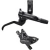 Shimano Deore BR-M6120/BL-M6100 Front Disc Caliper And Right Lever -Bicycle Components Shop Shimano Deore BR M6120 BL M6100 Front Disc Caliper and Right Lever Black