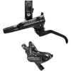 Shimano Deore BR-M6120/BL-M6100 Rear Disc Caliper And Left Lever -Bicycle Components Shop Shimano Deore BR M6120 BL M6100 Rear Disc Caliper and Left Lever Black
