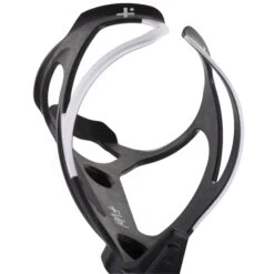 RL Carbon Bottle Cage -Bicycle Components Shop VEL RL Carbon Bottle Cage Black White 4