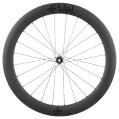 60 RL Carbon Tubeless Disc Wheelset -Bicycle Components Shop Vel 60 RL Carbon Tubeless Disc Wheelset Black 1